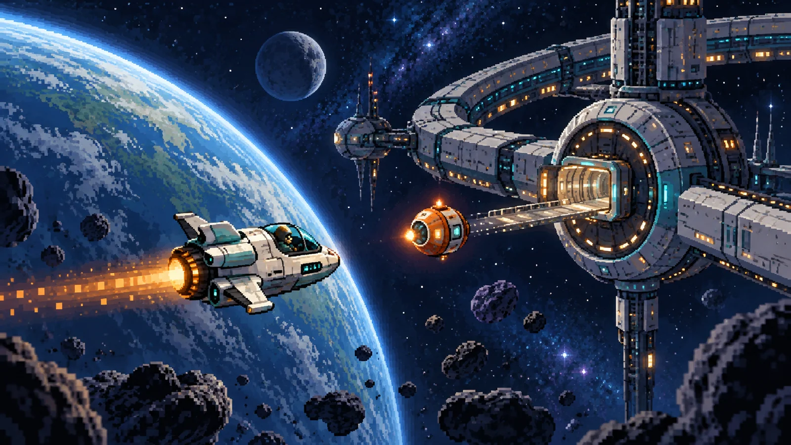 Wizualizacja koncepcji Orbital Rescue